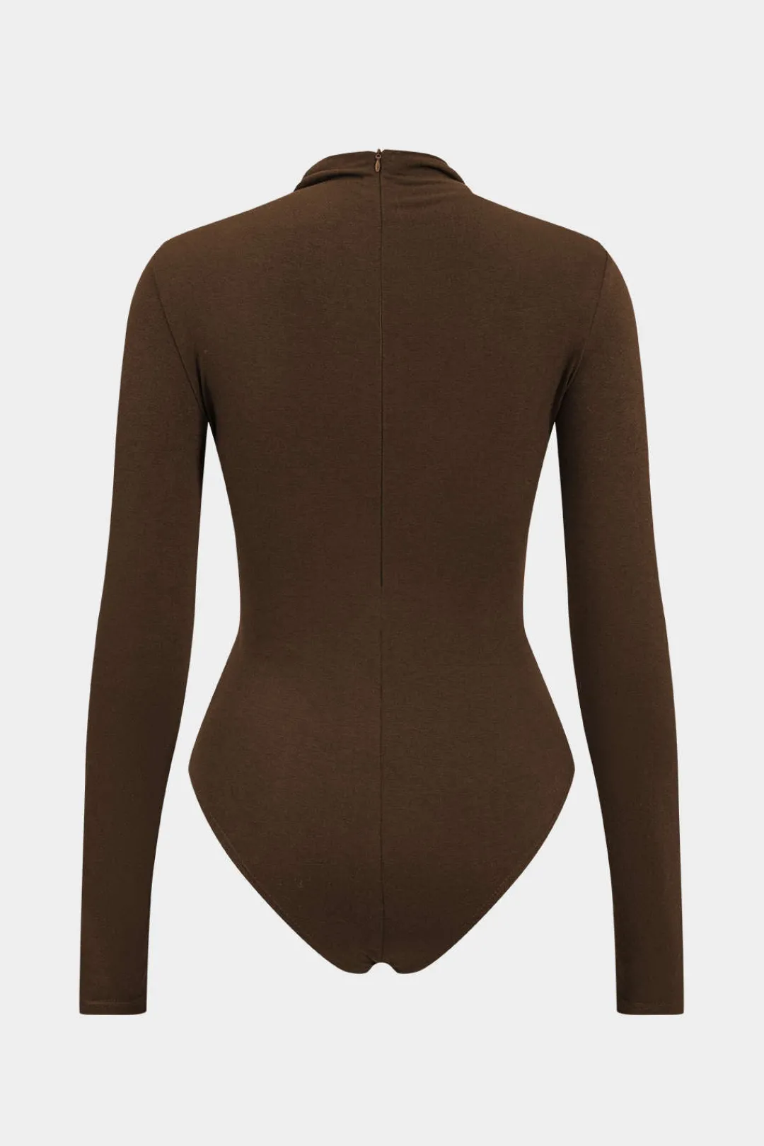 MICAS Bodysuits-Ruched Long Sleeve Bodysuit