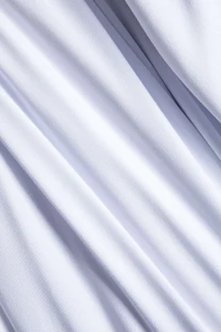 MICAS Bodysuits-Ruched V-Neck Long Sleeve Bodysuit