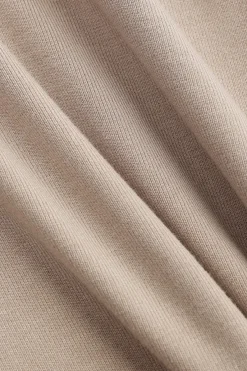 MICAS Long Sleeve Tops|Long Sleeves Tops-Ruched V-Neck Long-Sleeve Top KHAKI