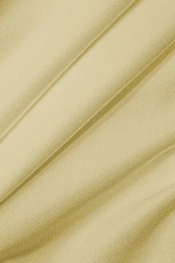 MICAS Maxi Dresses-Ruffle Hem Ruched Sleeveless Maxi Dress IVORY