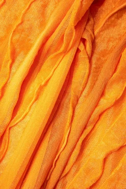 MICAS Shorts-Ruffle Layer Shorts TANGERINE