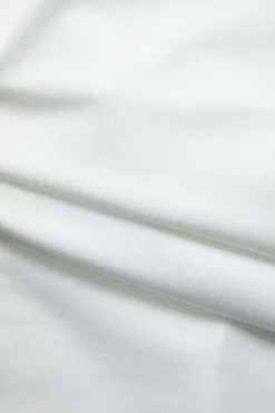 MICAS Mini Dresses-Ruffle Neckline Off The Shoulder Mini Dress IVORY