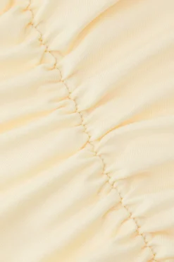 MICAS Maxi Dresses-Ruffled Hem Slit Maxi Dress