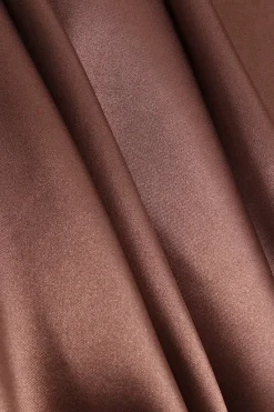 MICAS Maxi Dresses-Satin Patchwork Sleeveless Maxi Dress