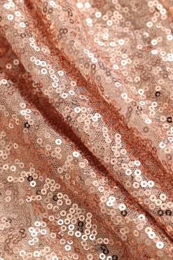 MICAS Mini Dresses-Sequin Pleated Mini Dress