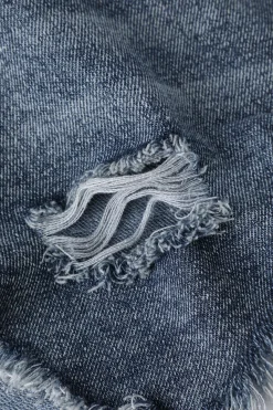 MICAS Skirt Sets|Vacation Sets-Shirt Dress And Denim Corset Two-piece WHITE