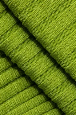 MICAS Knit Dresses-Sleeveless V-Neck Knit Midi Dress