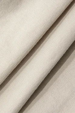 MICAS Skirts-Solid Button Asymmetrical Pocket Zipper Mini Skirt KHAKI