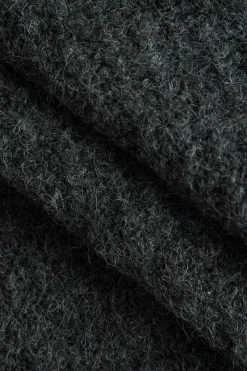 MICAS Outerwear|Outerwear-Solid Button Sweater Cardigan DARK GRAY