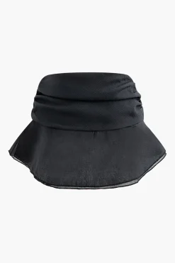 MICAS Long Sleeve Tops|Long Sleeves Tops-Solid Button Up Long Sleeve Shirt And Ruffle Hem Mini Skirt Set BLACK