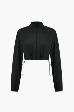 MICAS Pant Sets|Vacation Sets-Solid Chain Drawstring Trouser Set