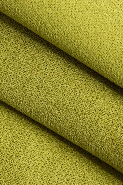 MICAS Skirt Sets-Solid Crop Tank Top And Ruffle Skirt Set GREEN