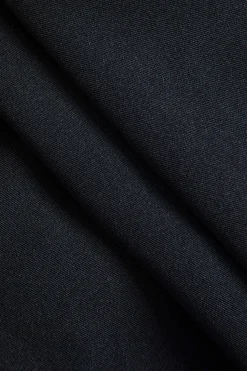 MICAS Outerwear|Outerwear-Solid Floral Button Vest BLACK