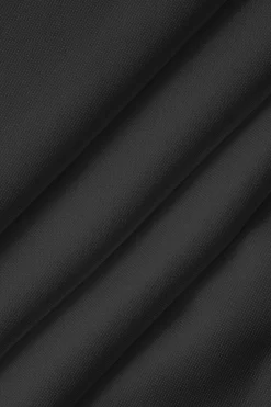 MICAS Maxi Dresses-Solid Halter Backless Slit Sleeveless Maxi Dress