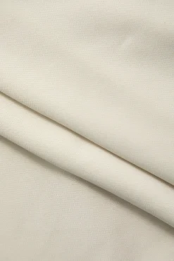 MICAS Skirt Sets-Solid Halter Backless Vest And Mini Skirt Set BEIGE