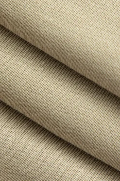 MICAS Pants-Solid High-Waist Drawstring Pants BEIGE