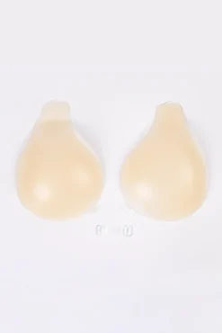 MICAS Lingerie & Sleepwear-Solid Invisible Push-Up Nipple Cover NUDE