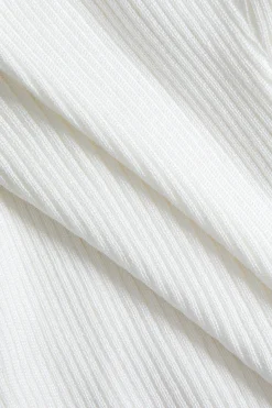 MICAS Knitwear|Knit Tops-Solid Knit Button Cami Top IVORY