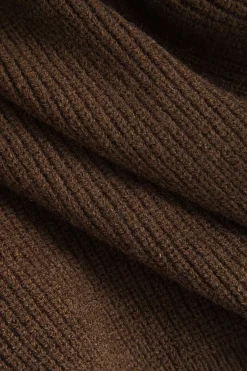 MICAS Outerwear|Knitwear-Solid Knit Button V-neck Long Sleeve Cardigan