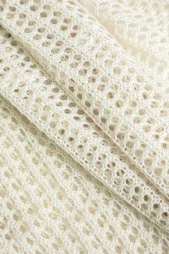 MICAS Knit Dresses-Solid Knit Cut Out Backless Tie-Up Dress BEIGE