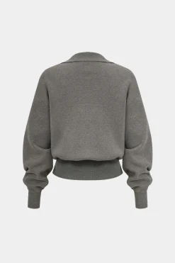 MICAS Outerwear|Knitwear-Solid Knit Pocket Cardigan