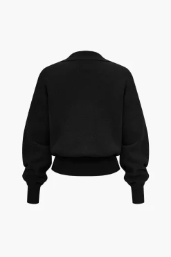 MICAS Outerwear|Knitwear-Solid Knit Pocket Cardigan