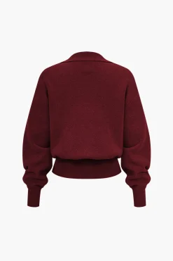 MICAS Outerwear|Knitwear-Solid Knit Pocket Cardigan