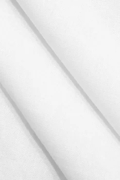 MICAS Long Sleeve Tops|Long Sleeves Tops-Solid Knotted Long-Sleeve Shirt WHITE