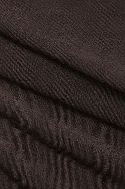 MICAS Long Sleeve Dresses|Midi Dresses-Solid Ruched Button Up Collar Midi Dress BLUE