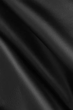 MICAS Bodysuits|Corset & Bustier Tops-Solid Slip Bustier Bodysuit BLACK