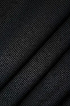 MICAS Midi Dresses-Solid Slit Collar Midi Dress