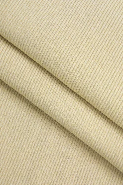 MICAS Knit Dresses-Solid Sweater Fringe Asymmetrical Dress KHAKI