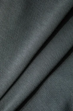 MICAS Short Sets|Vacation Sets-Solid Tank Top And Fringe Drawstring Shorts Set GRAY