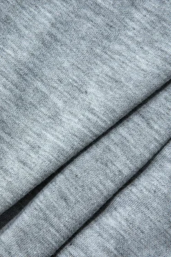 MICAS Skirt Sets-Solid Tie Ruched Mini Skirt Set LIGHT GRAY