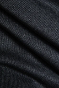 MICAS Skirt Sets-Solid Top And Skirt Set BLACK