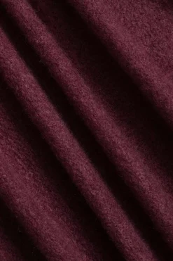 MICAS Outerwear|Outerwear-Solid V-neck Split Coat