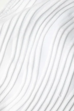 MICAS Swimwear|Vacation Sets-Starfish Decor Bandeau Tie Bikini Set WHITE