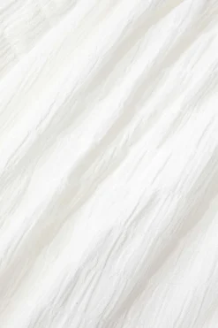 MICAS Skirt Sets|Vacation Sets-Strapless Bow Top and Ruffle Mini Skirt Set WHITE