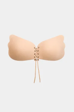MICAS Lingerie & Sleepwear-Strapless Push-up Nipple Cover BEIGE