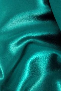 MICAS Maxi Dresses-Strapless Sequin Slit Gown Maxi Dress