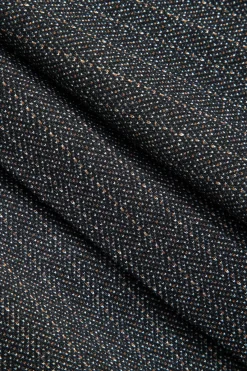 MICAS Mini Dresses-Stripe Print Backless Pleated Mini Dress DIM GRAY