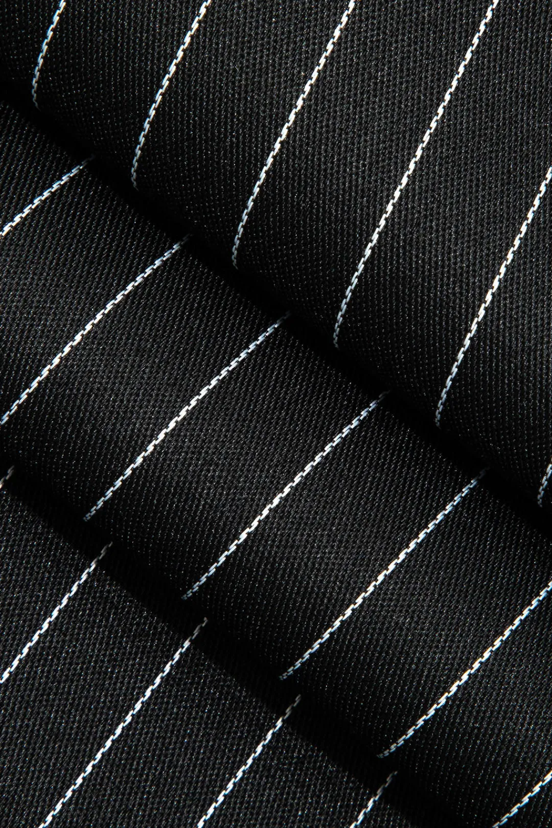 MICAS Pants-Stripe Print Low Waist Trousers Contrast Color