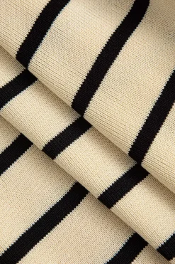 MICAS Short Sets-Striped Knit Sleeveless Vest And Shorts Set