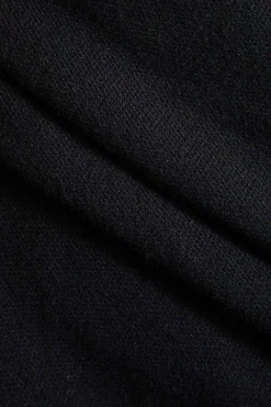 MICAS Outerwear|Outerwear-Sweater Button Cardigan BLACK