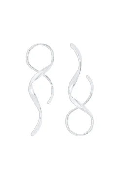 MICAS Earrings|Accessories-Swirl Spiral Earrings GOLD