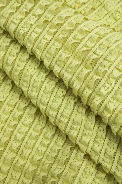 MICAS Maxi Dresses-Textured Cut Out Slit Cami Maxi Dress