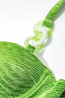 MICAS Swimwear-Textured Cut-Out Knot Tummy Control One-Piece Swimsuit