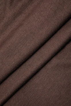 MICAS Midi Dresses-Tie Cut Out Ruched Midi Dress COFFEE