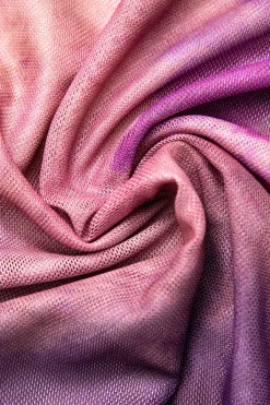 MICAS Bodysuits-Tie Dye Long Sleeve Mesh Bodysuit MULTICOLOR