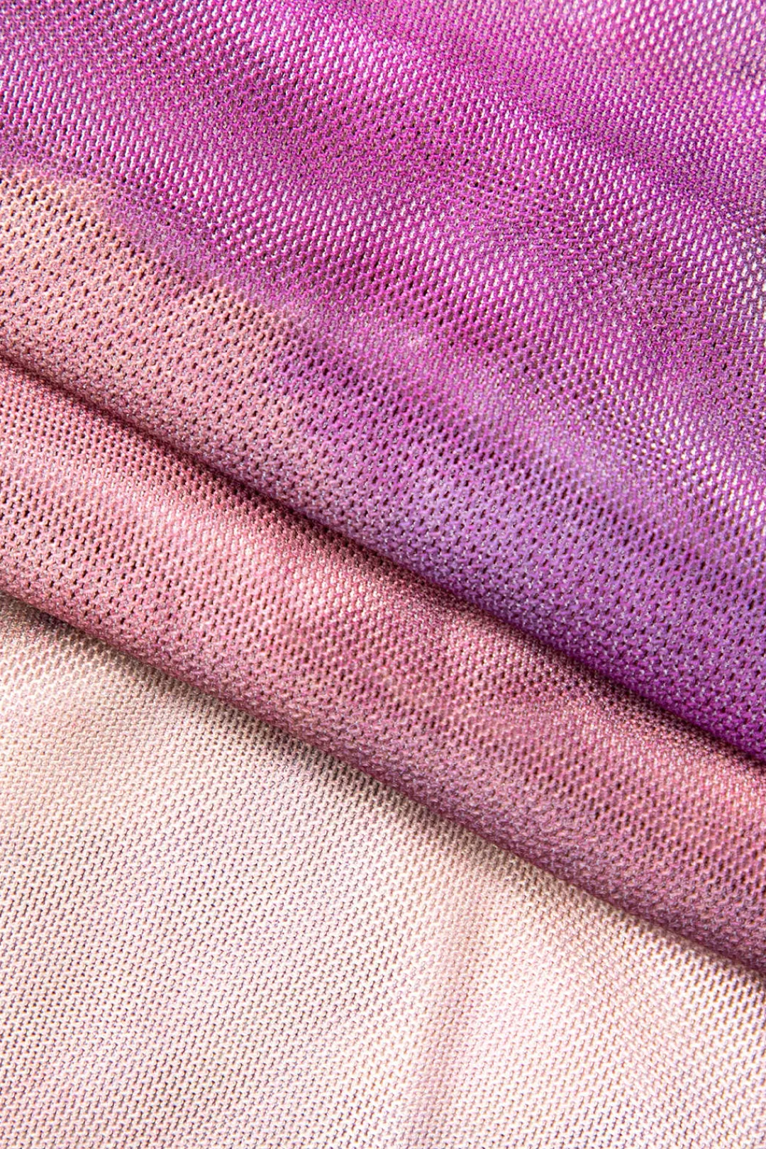 MICAS Bodysuits-Tie Dye Long Sleeve Mesh Bodysuit MULTICOLOR